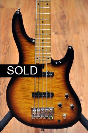 Mike Lull BBM5 Bryan Beller Signature bass 3 tone sunburst Mike Lull BBM5 Bryan Beller Signature bass 3 tone sunburst